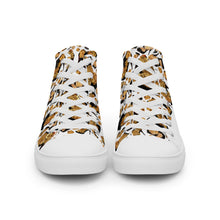 Load image into Gallery viewer, Women’s high top canvas shoes 'Boss Up'
