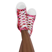 Load image into Gallery viewer, Women’s high top canvas shoes 'Deel Love'