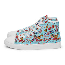 Load image into Gallery viewer, Women’s high top canvas shoes 'Wonderland'
