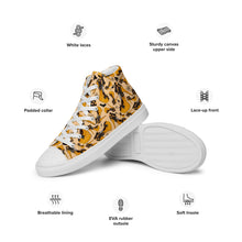 Load image into Gallery viewer, Women’s high top canvas shoes 'Sexy witch'