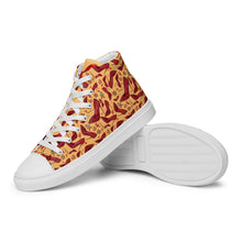 Load image into Gallery viewer, Women’s high top canvas shoes 'Ginger bread'