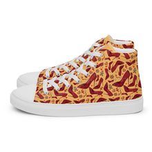 Load image into Gallery viewer, Women’s high top canvas shoes 'Ginger bread'