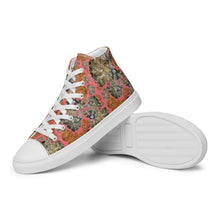 Load image into Gallery viewer, Women’s high top canvas shoes 'Rock Couture'