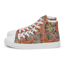 Load image into Gallery viewer, Women’s high top canvas shoes 'Rock Couture'