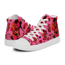 Load image into Gallery viewer, Women’s high top canvas shoes 'Deel Love'