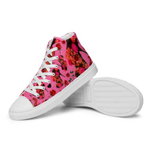 Load image into Gallery viewer, Women’s high top canvas shoes 'Deel Love'