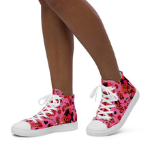 Load image into Gallery viewer, Women’s high top canvas shoes 'Deel Love'
