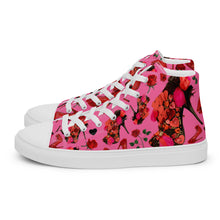 Load image into Gallery viewer, Women’s high top canvas shoes 'Deel Love'