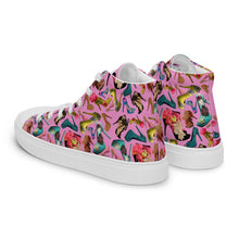 Load image into Gallery viewer, Women’s high top canvas shoes 'OMG. Shoes!'