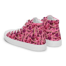 Load image into Gallery viewer, Women’s high top canvas shoes 'Pink Diamond'