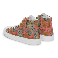 Load image into Gallery viewer, Women’s high top canvas shoes 'Rock Couture'