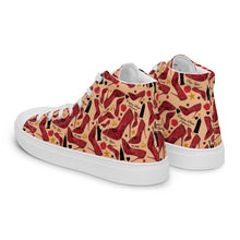 Load image into Gallery viewer, Women’s high top canvas shoes 'Empire State of dreams'