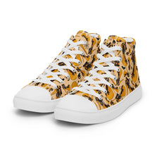Load image into Gallery viewer, Women’s high top canvas shoes 'Sexy witch'