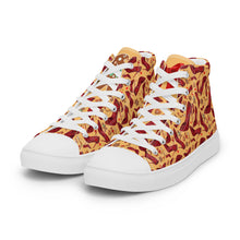 Load image into Gallery viewer, Women’s high top canvas shoes 'Ginger bread'