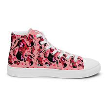 Load image into Gallery viewer, Women’s high top canvas shoes 'Love Fashion'