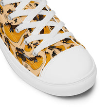 Load image into Gallery viewer, Women’s high top canvas shoes 'Sexy witch'