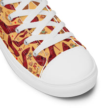 Load image into Gallery viewer, Women’s high top canvas shoes 'Ginger bread'