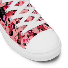 Load image into Gallery viewer, Women’s high top canvas shoes 'Love Fashion'