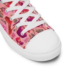 Load image into Gallery viewer, Women’s high top canvas shoes 'Hollywood'