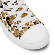 Load image into Gallery viewer, Women’s high top canvas shoes 'Boss Up'