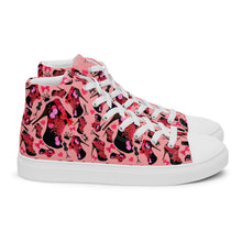 Load image into Gallery viewer, Women’s high top canvas shoes 'Love Fashion'