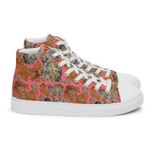 Load image into Gallery viewer, Women’s high top canvas shoes 'Rock Couture'