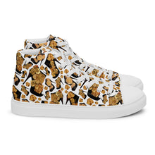 Load image into Gallery viewer, Women’s high top canvas shoes 'Boss Up'