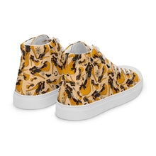 Load image into Gallery viewer, Women’s high top canvas shoes 'Sexy witch'
