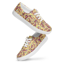 Load image into Gallery viewer, Women’s lace-up canvas shoes 'Tea Party'