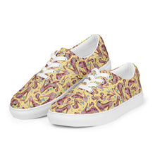 Load image into Gallery viewer, Women’s lace-up canvas shoes