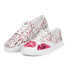 Load image into Gallery viewer, Women’s lace-up canvas shoes 'Manhattan Diva'