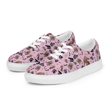 Load image into Gallery viewer, Women’s lace-up canvas shoes 'Quanto sei bella'