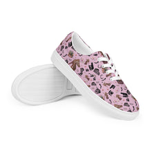 Load image into Gallery viewer, Women’s lace-up canvas shoes 'Quanto sei bella'