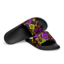 Load image into Gallery viewer, Women's slides 'Purple Gold'