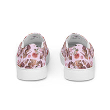 Load image into Gallery viewer, Women’s slip-on canvas shoes 'Vacanze Romane'