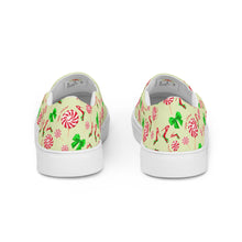 Load image into Gallery viewer, Women’s slip-on canvas shoes 'Peppermint'
