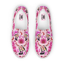 Load image into Gallery viewer, Women’s slip-on canvas shoes 'Secret garden'
