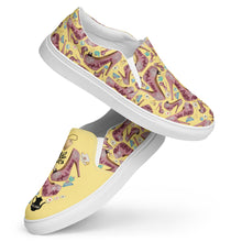 Load image into Gallery viewer, Women’s slip-on canvas shoes 'Tea Party'