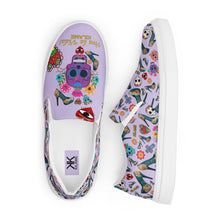Load image into Gallery viewer, Women’s slip-on canvas shoes 'Viva la vida'