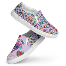 Load image into Gallery viewer, Women’s slip-on canvas shoes 'Viva la vida'