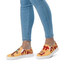 Load image into Gallery viewer, Women’s slip-on canvas shoes 'Ginger bread'