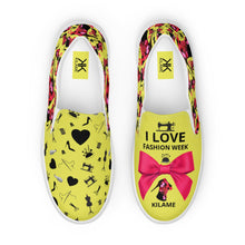 Load image into Gallery viewer, Women’s slip-on canvas shoes 'Fashion Week'