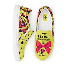 Load image into Gallery viewer, Women’s slip-on canvas shoes 'Fashion Week'