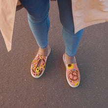 Load image into Gallery viewer, Women’s slip-on canvas shoes 'Girasole'