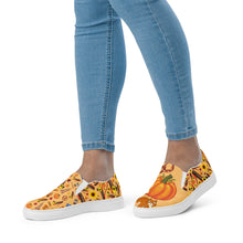 Load image into Gallery viewer, Women’s slip-on canvas shoes 'Pumpkin'