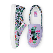 Load image into Gallery viewer, Women’s slip-on canvas shoes 'Miami Style'