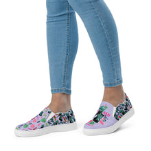 Load image into Gallery viewer, Women’s slip-on canvas shoes 'Miami Style'