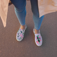 Load image into Gallery viewer, Women’s slip-on canvas shoes 'Miami Style'