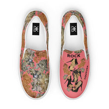 Load image into Gallery viewer, Women’s slip-on canvas shoes 'Rock Couture'