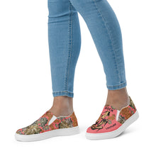 Load image into Gallery viewer, Women’s slip-on canvas shoes 'Rock Couture'